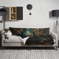 About my Brain Institute Blankets Diana Goddess Throw Blanket