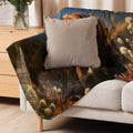 About my Brain Institute Blankets Dog Spirit Animal Sherpa Blanket