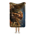 About my Brain Institute Blankets Dog Spirit Animal Sherpa Blanket