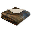 About my Brain Institute Blankets Dog Spirit Animal Sherpa Blanket