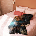 About my Brain Institute Blankets Dolphin Spirit Animal Sherpa Blanket