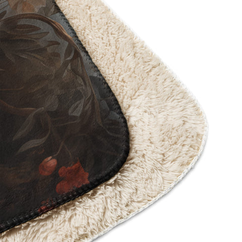 About my Brain Institute Blankets Dove Spirit Animal Sherpa Blanket