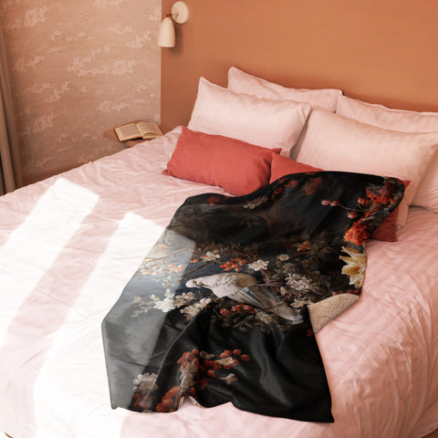 About my Brain Institute Blankets Dove Spirit Animal Sherpa Blanket
