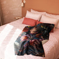 About my Brain Institute Blankets Dragonfly Spirit Animal Sherpa Blanket