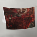 About my Brain Institute Blankets Durga Goddess Throw Blanket