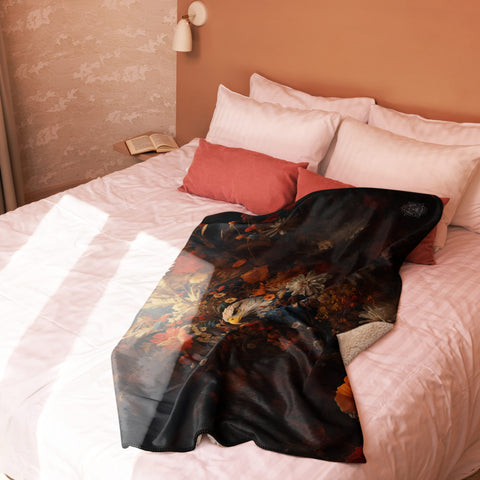 About my Brain Institute Blankets Eagle Spirit Animal Sherpa Blanket