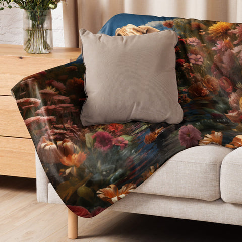 About my Brain Institute Blankets Elephant Spirit Animal Sherpa Blanket