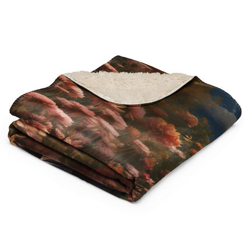 About my Brain Institute Blankets Elephant Spirit Animal Sherpa Blanket