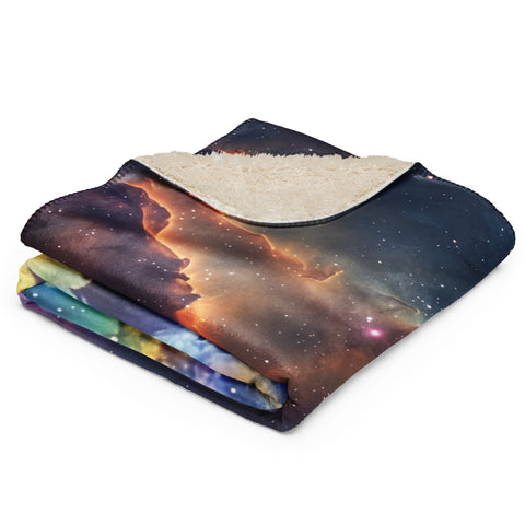 About my Brain Institute Blankets Elephant Trunk Nebula Dreams Fluffy Blanket