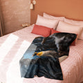 About my Brain Institute Blankets Emperor Penguin Spirit Animal Sherpa Blanket