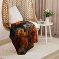 About my Brain Institute Blankets Emu Spirit Animal Sherpa blanket