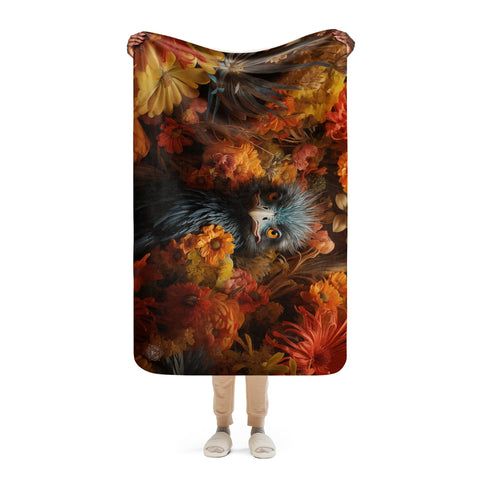 About my Brain Institute Blankets Emu Spirit Animal Sherpa blanket
