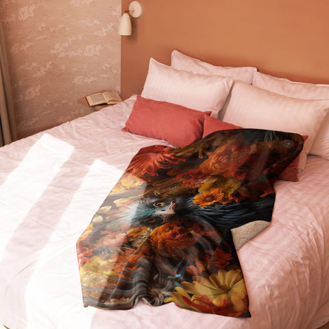 About my Brain Institute Blankets Emu Spirit Animal Sherpa blanket