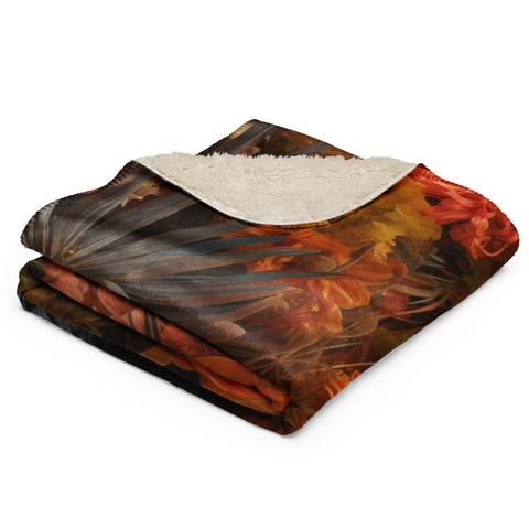 About my Brain Institute Blankets Emu Spirit Animal Sherpa blanket