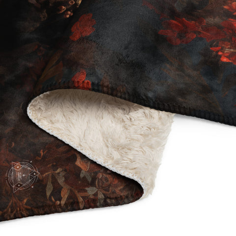 About my Brain Institute Blankets Falcon Spirit Animal Sherpa Blanket