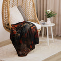 About my Brain Institute Blankets Falcon Spirit Animal Sherpa Blanket