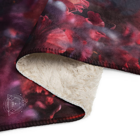 About my Brain Institute Blankets Flamingo Spirit Animal Sherpa Blanket