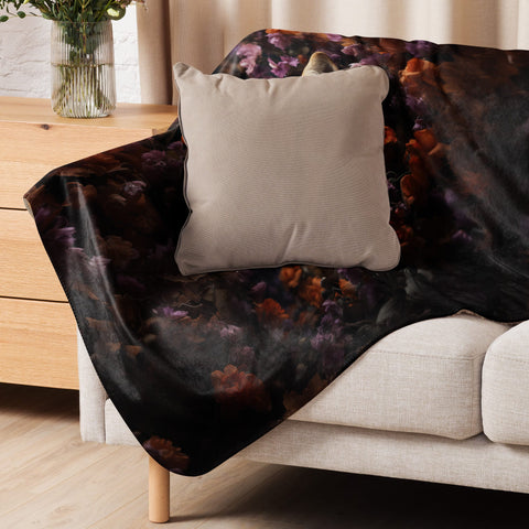 About my Brain Institute Blankets Fox Spirit Animal Sherpa Blanket