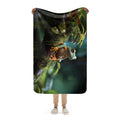 About my Brain Institute Blankets Frog Spirit Animal Sherpa Blanket