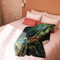 About my Brain Institute Blankets Frog Spirit Animal Sherpa Blanket