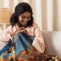 About my Brain Institute Blankets Gazelle Spirit Animal Sherpa Blanket