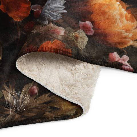 About my Brain Institute Blankets Goose Spirit Animal Sherpa Blanket