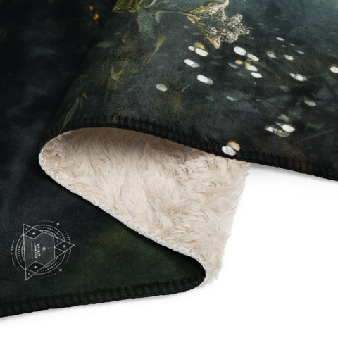 About my Brain Institute Blankets Gorilla Spirit Animal Sherpa Blanket