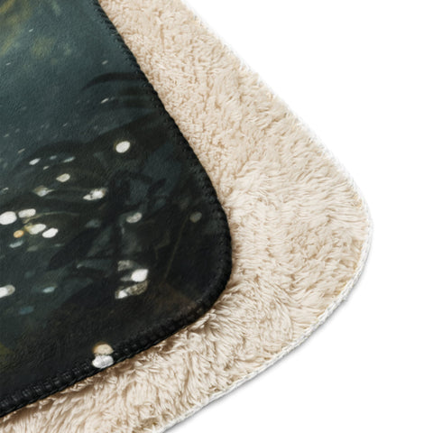 About my Brain Institute Blankets Gorilla Spirit Animal Sherpa Blanket