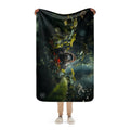 About my Brain Institute Blankets Gorilla Spirit Animal Sherpa Blanket