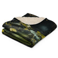 About my Brain Institute Blankets Gorilla Spirit Animal Sherpa Blanket