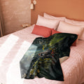 About my Brain Institute Blankets Gorilla Spirit Animal Sherpa Blanket