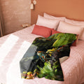 About my Brain Institute Blankets Grasshopper Spirit Animal Sherpa Blanket