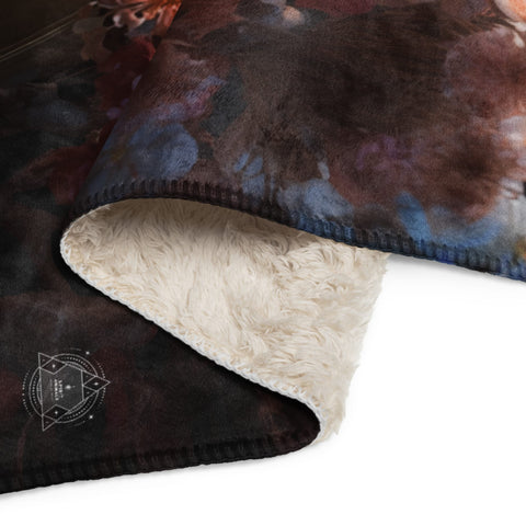 About my Brain Institute Blankets Hawk Spirit Animal Sherpa Blanket