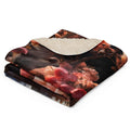 About my Brain Institute Blankets Hawk Spirit Animal Sherpa Blanket