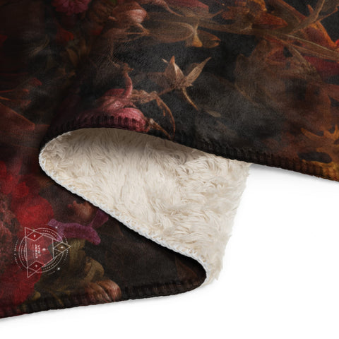 About my Brain Institute Blankets Hedgehog Spirit Animal Sherpa Blanket