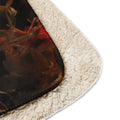 About my Brain Institute Blankets Hedgehog Spirit Animal Sherpa Blanket