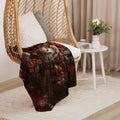 About my Brain Institute Blankets Hedgehog Spirit Animal Sherpa Blanket