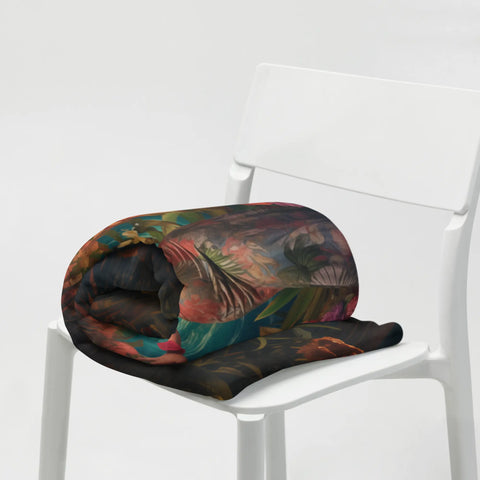 About my Brain Institute Blankets Hina Goddess Throw Blanket