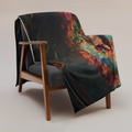 About my Brain Institute Blankets Hina Goddess Throw Blanket