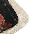 About my Brain Institute Blankets Hippopotamus Spirit Animal Sherpa Blanket