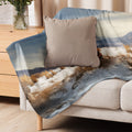 About my Brain Institute Blankets Horse Spirit Animal Sherpa Blanket