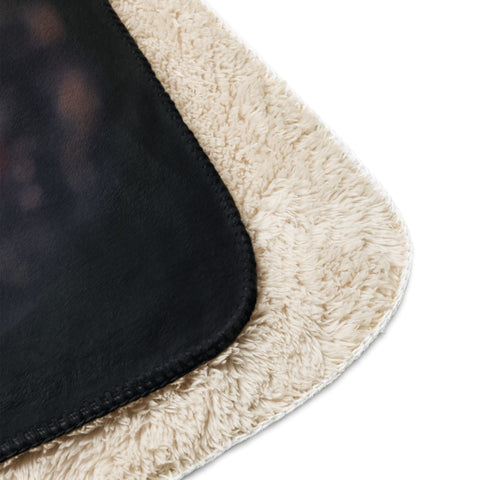 About my Brain Institute Blankets Hummingbird Spirit Animal Sherpa Blanket