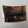 About my Brain Institute Blankets Ixchel Goddess Throw Blanket