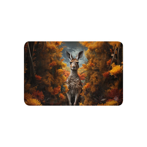 About my Brain Institute Blankets Kangaroo Spirit Animal Sherpa Blanket