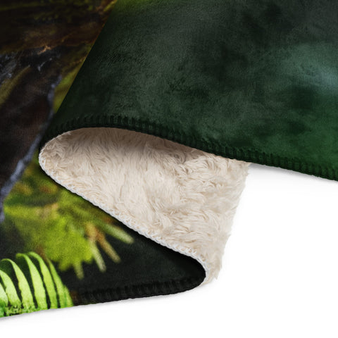 About my Brain Institute Blankets Kiwi Bird Spirit Animal Sherpa Blanket