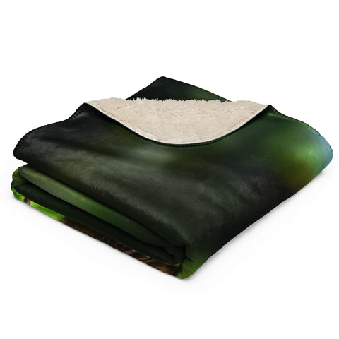 About my Brain Institute Blankets Kiwi Bird Spirit Animal Sherpa Blanket