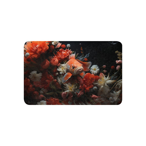 About my Brain Institute Blankets Koi Fish Spirit Animal Sherpa Blanket
