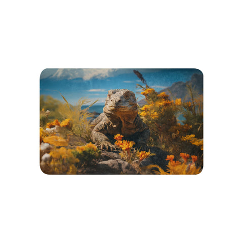 About my Brain Institute Blankets Komodo Dragon Spirit Animal Sherpa Blanket