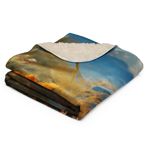 About my Brain Institute Blankets Komodo Dragon Spirit Animal Sherpa Blanket