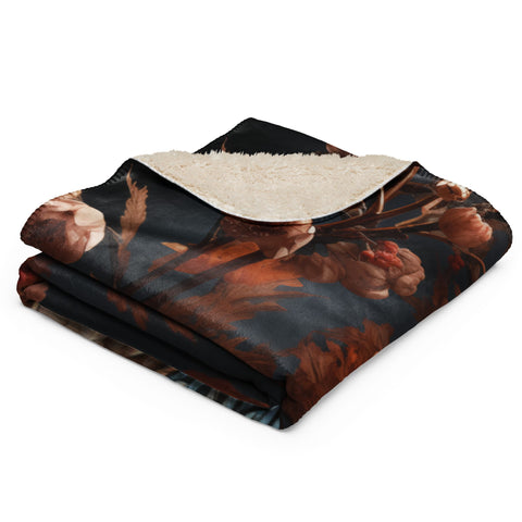 About my Brain Institute Blankets Kookaburra Spirit Animal Sherpa Blanket